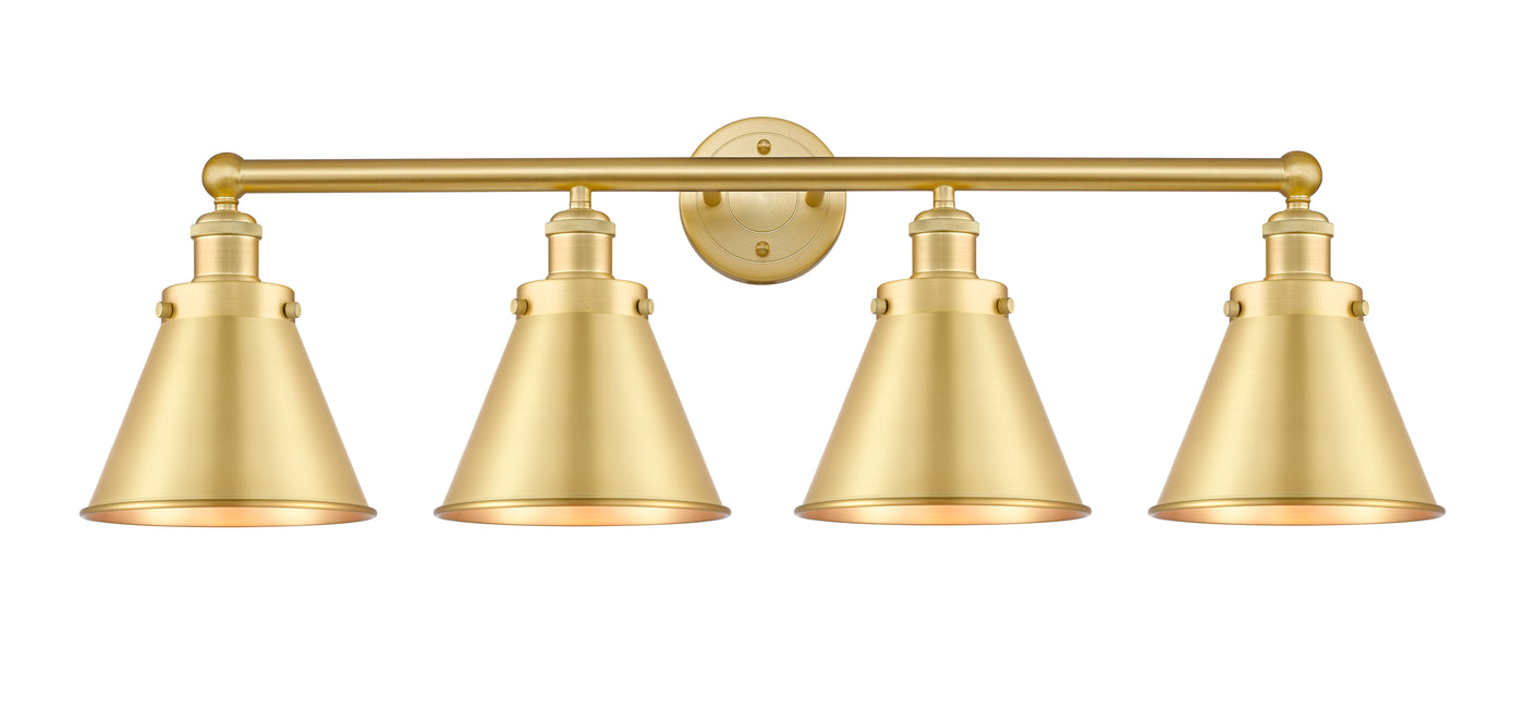 Edison Industrial, Farmhouse, Restoration-Vintage, Traditional Plymouth Bath Vanity Light
