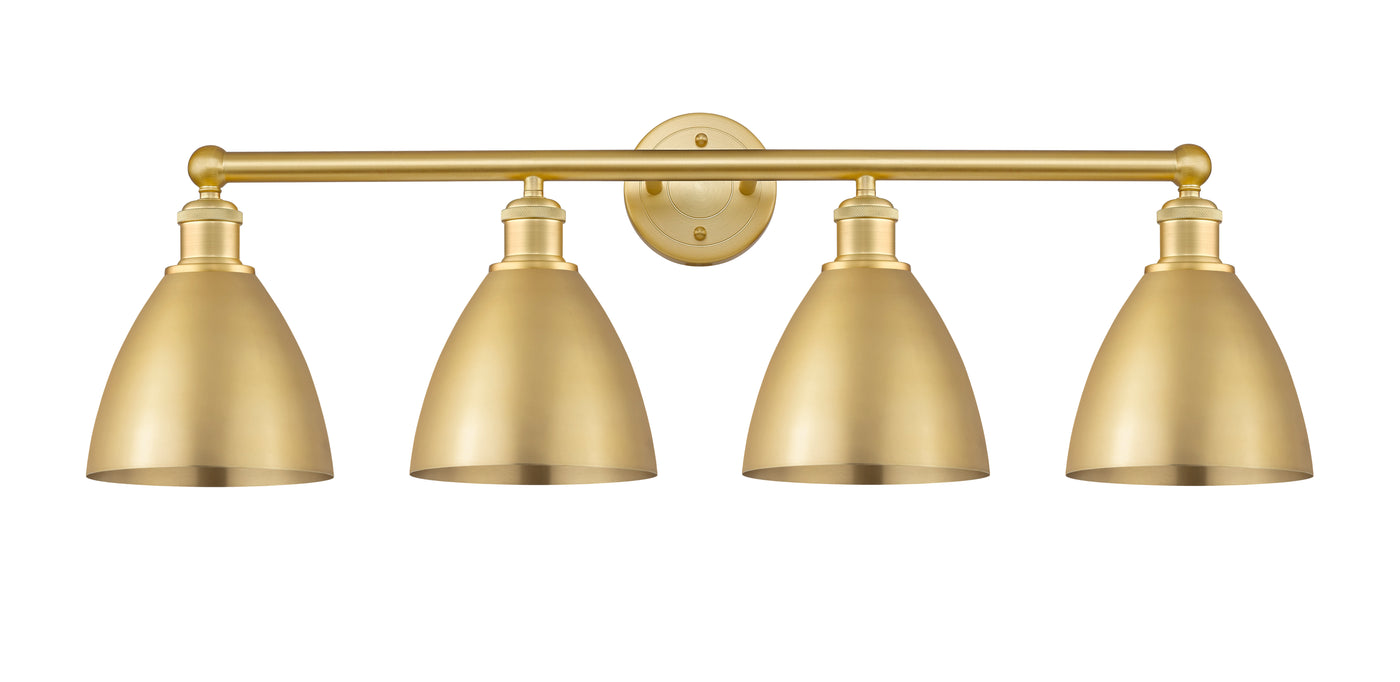 Edison Industrial, Farmhouse, Restoration-Vintage, Traditional Berkshire Metal Bath Vanity Light