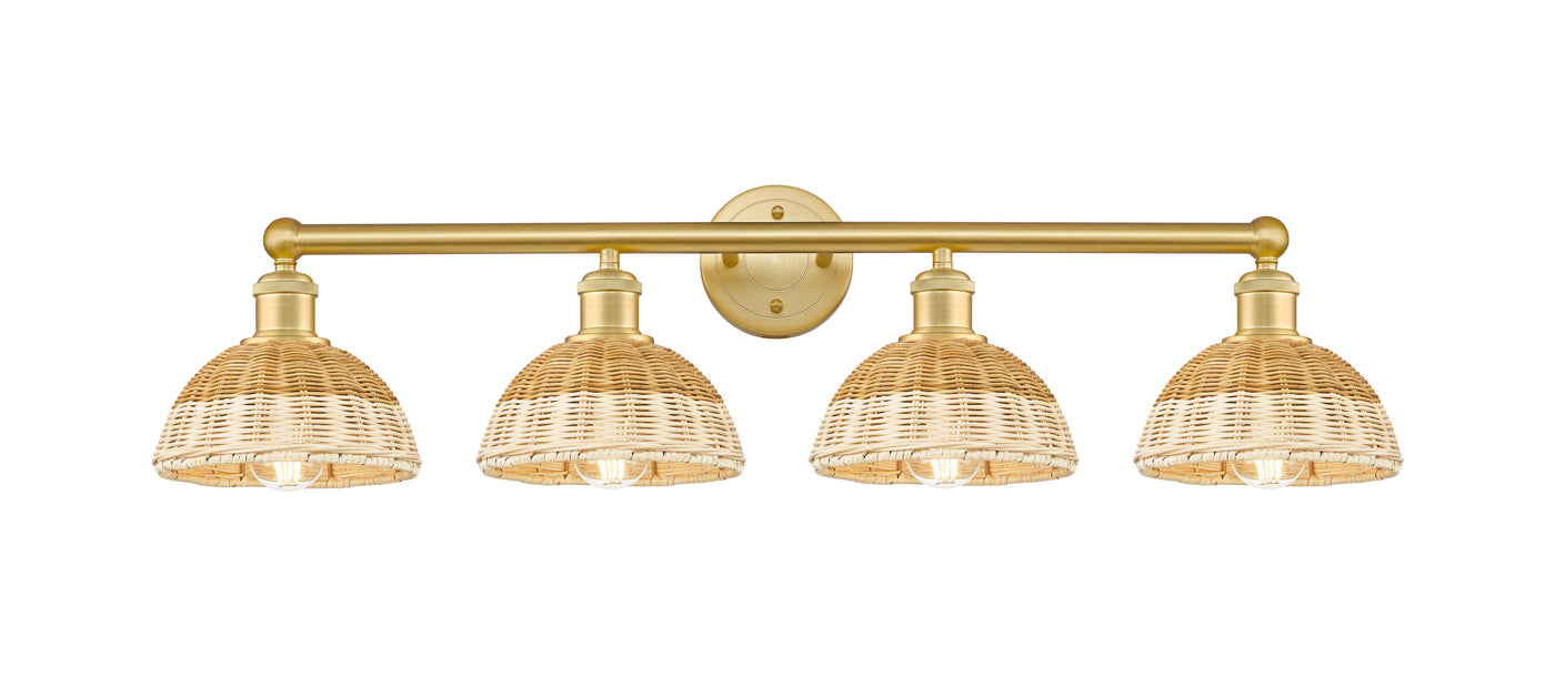 Edison Bath Vanity Light Cast Brass Finish