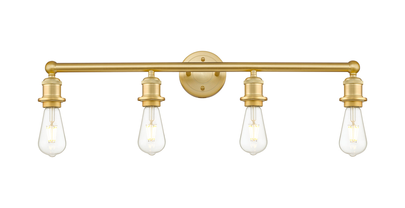 Edison Bath Vanity Light Cast Brass Steel