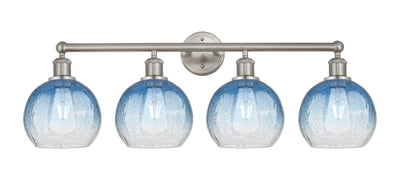 Edison Bath Vanity Light Cast Brass 33 Inch