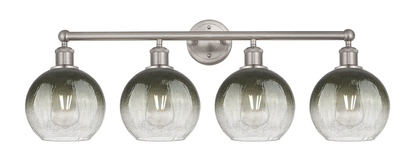 Edison Bath Vanity Light Cast Brass 33 Inch