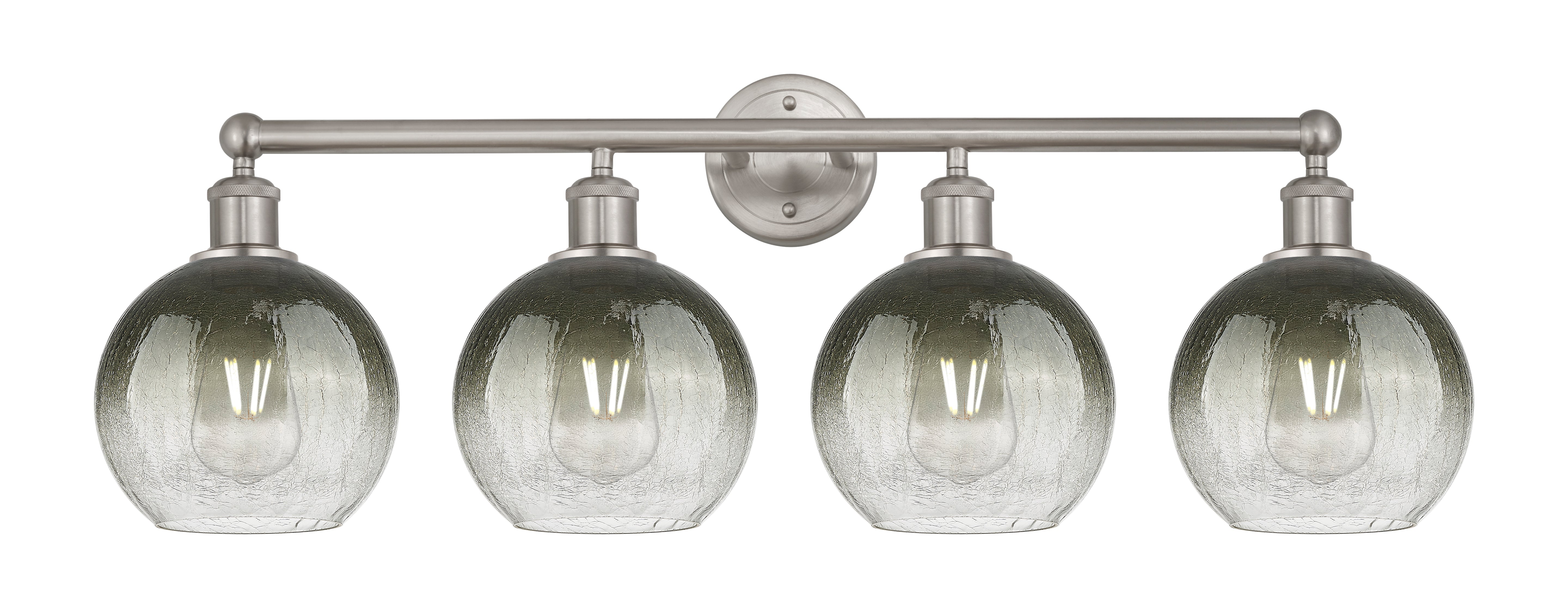 Edison Bath Vanity Light Cast Brass 33 Inch
