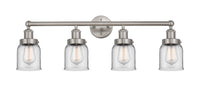 Edison Bath Vanity Light Brass 34 Inch