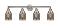 Edison Bath Vanity Light Brass 34 Inch