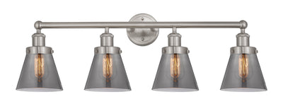Edison Vanity Cast Brass Art Nouveau