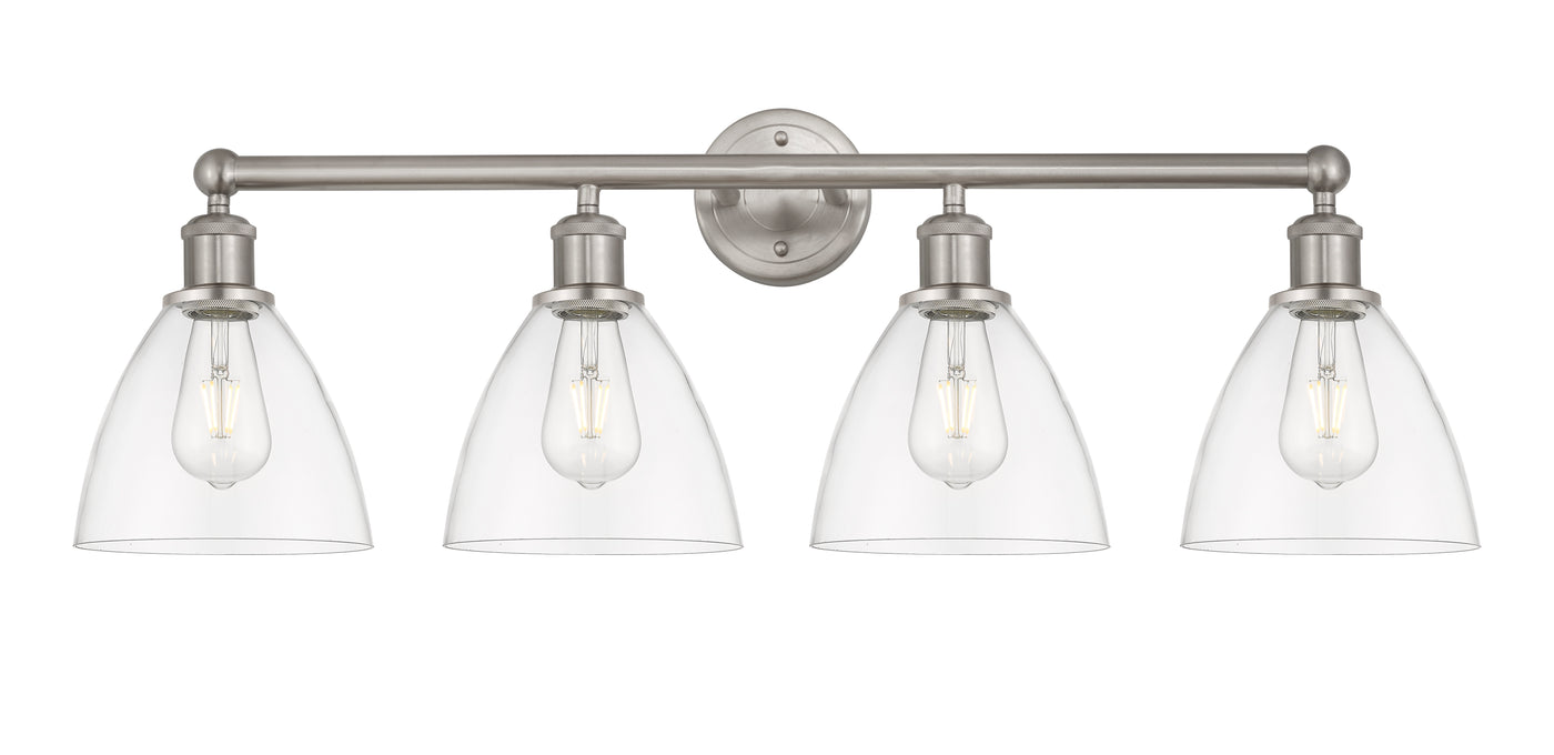 Edison Bath Vanity Light Brass Glass Steel