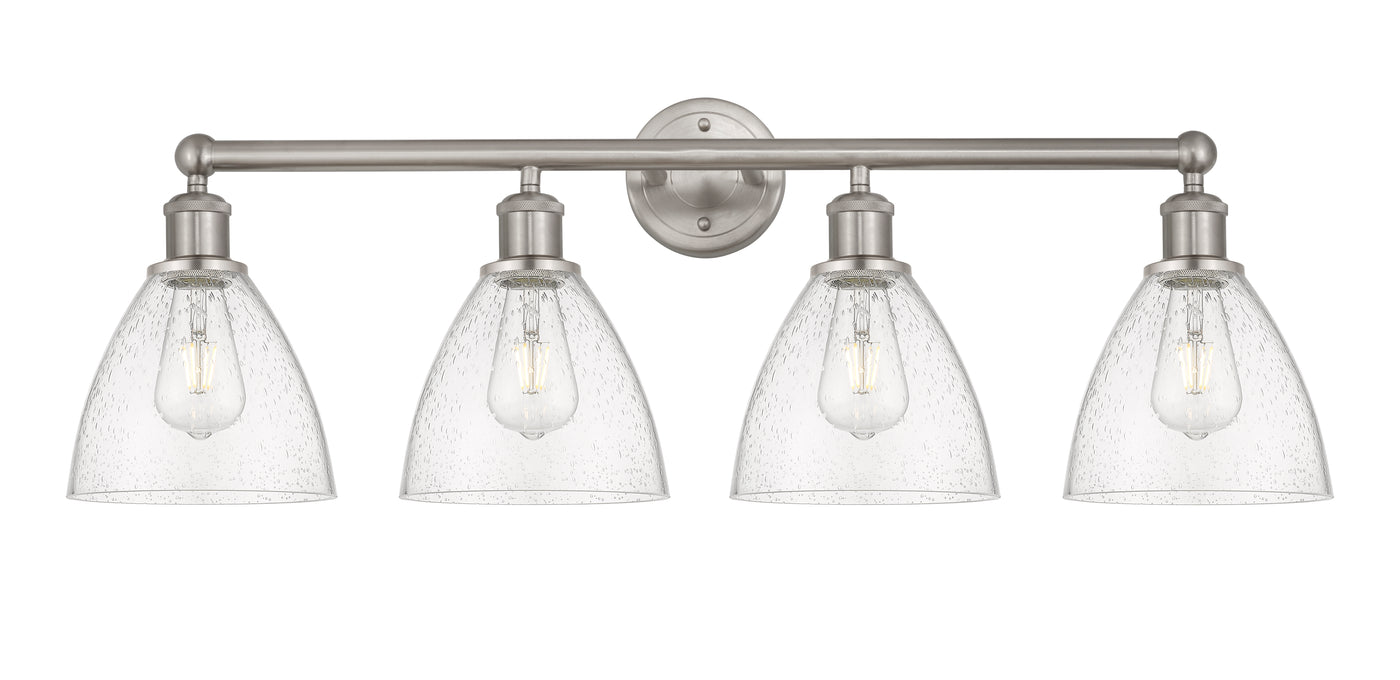 Edison Bath Vanity Light Brass Glass Steel