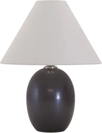 22.5-inch Scatchard Blue Gloss Table Lamp