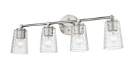 28'' Ashli Brushed Nickel 4 Light Bath Vanity