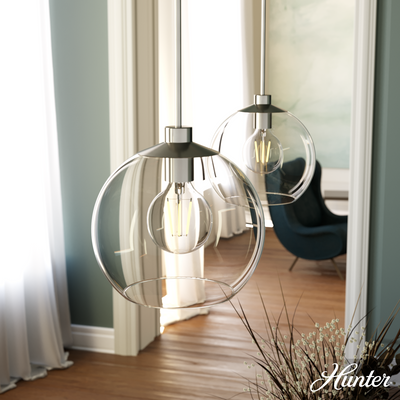Hartland 24-inch 6-light Noble Bronze Chandelier with Seeded Glass