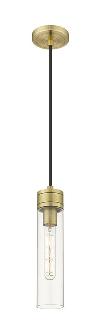 Downtown Urban Mini Pendant Antique Brass