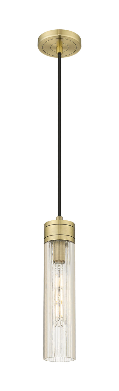 Downtown Urban Mini Pendant Antique Brass