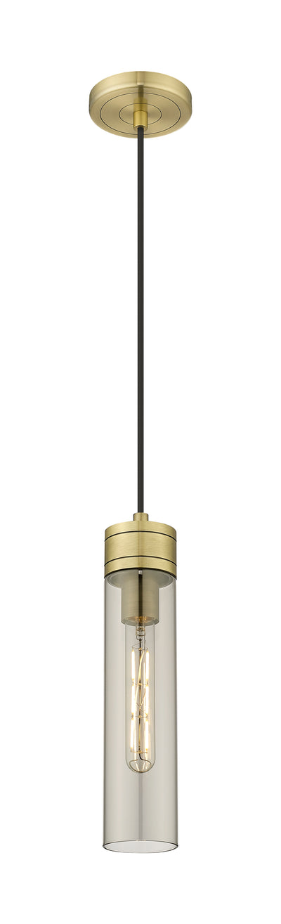 Downtown Urban Mini Pendant Antique Brass