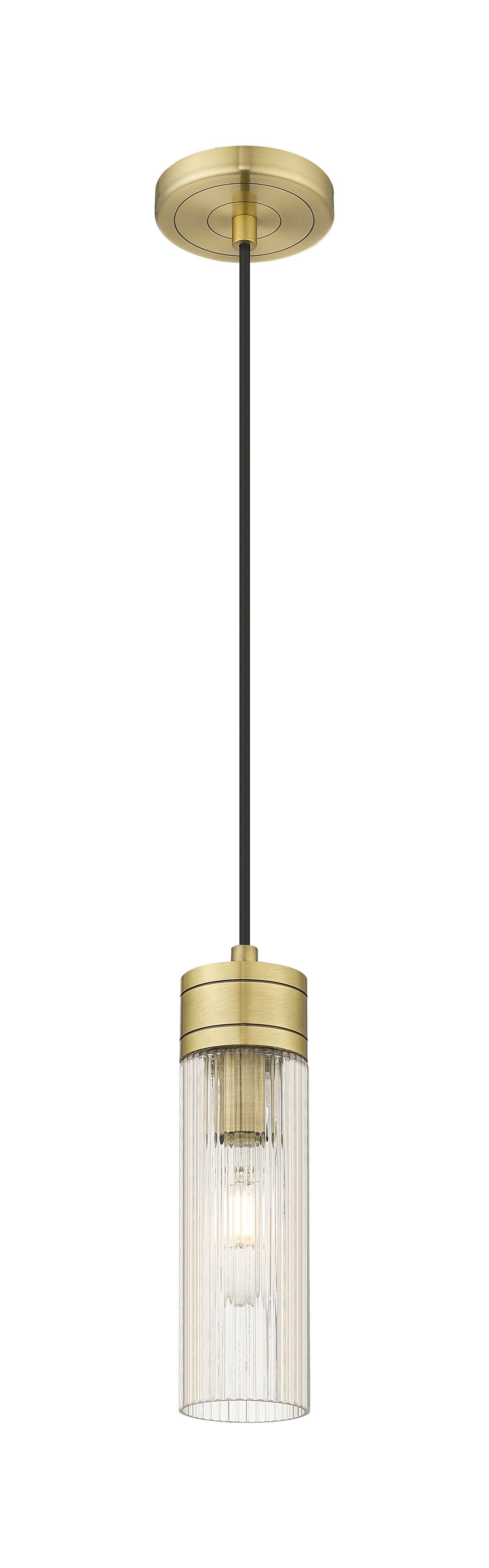 Downtown Urban Mini Pendant Antique Brass