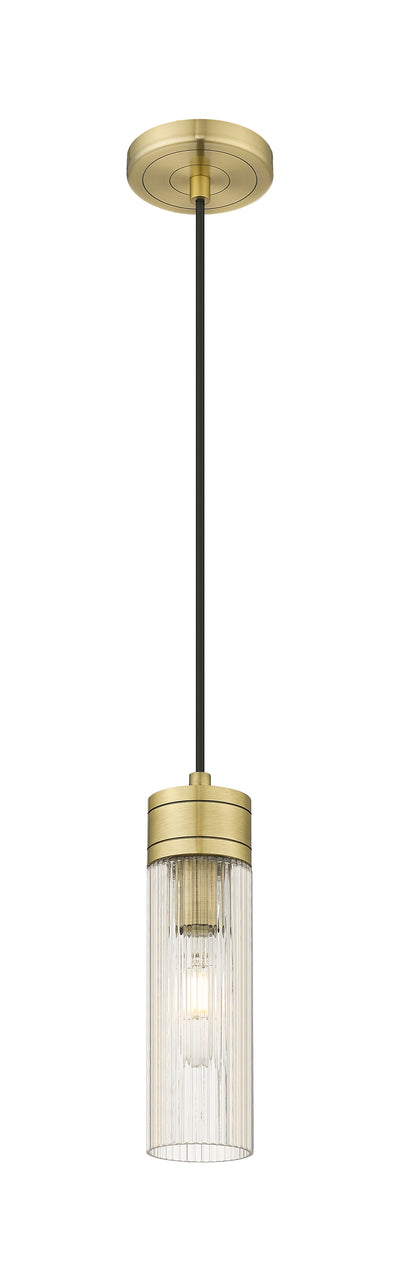 Downtown Urban Mini Pendant Antique Brass
