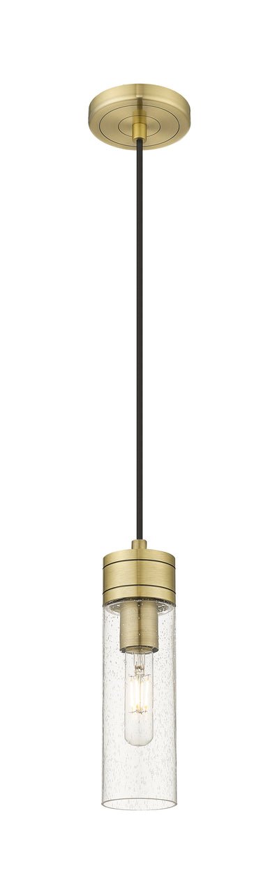 Downtown Urban Mini Pendant Antique Brass