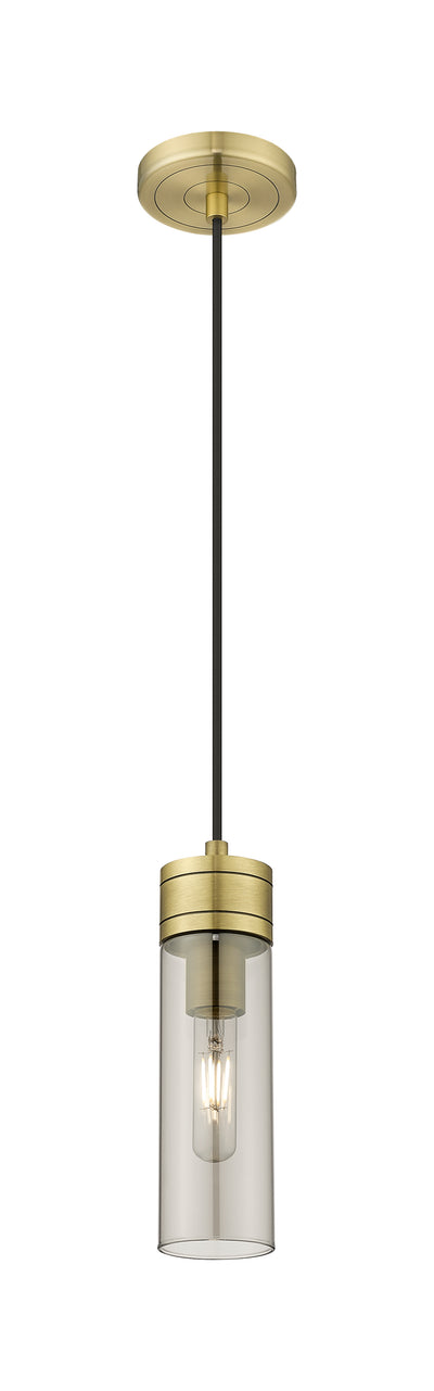 Downtown Urban Mini Pendant Antique Brass