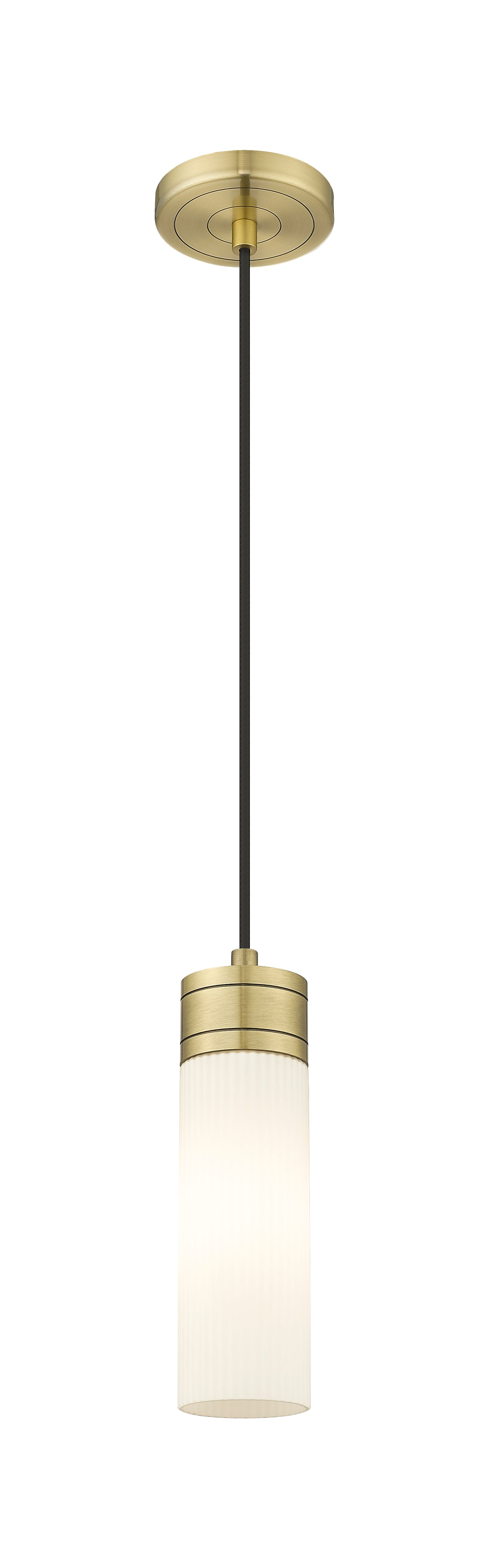 Downtown Urban Mini Pendant Antique Brass