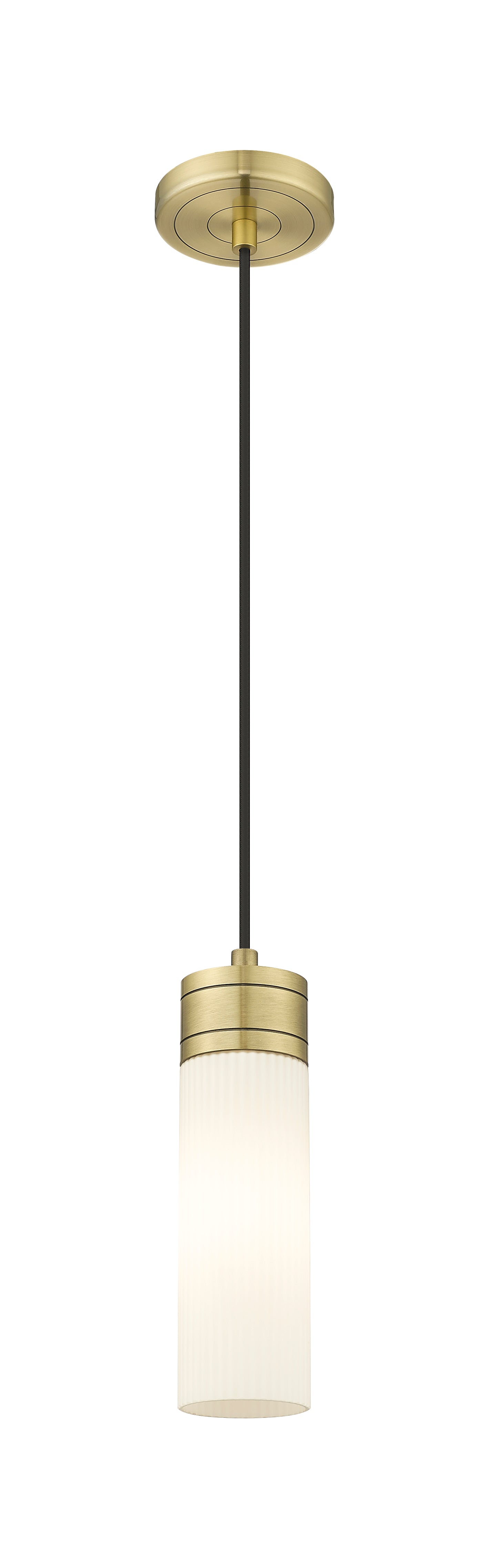 Downtown Urban Mini Pendant Antique Brass