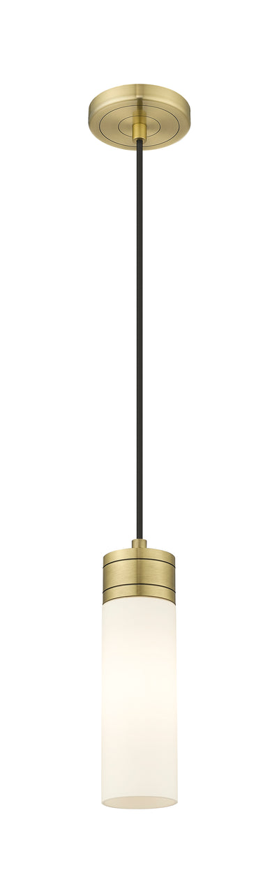 Downtown Urban Mini Pendant Antique Brass