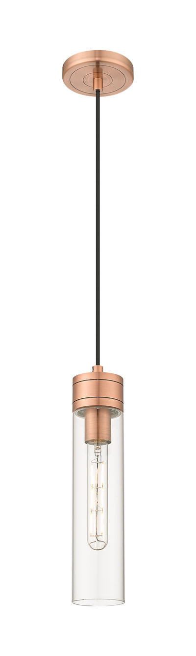 Downtown Urban Mini Pendant Antique Brass