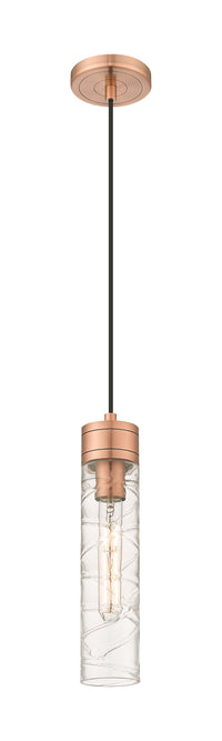 Downtown Urban Mini Pendant Antique Brass