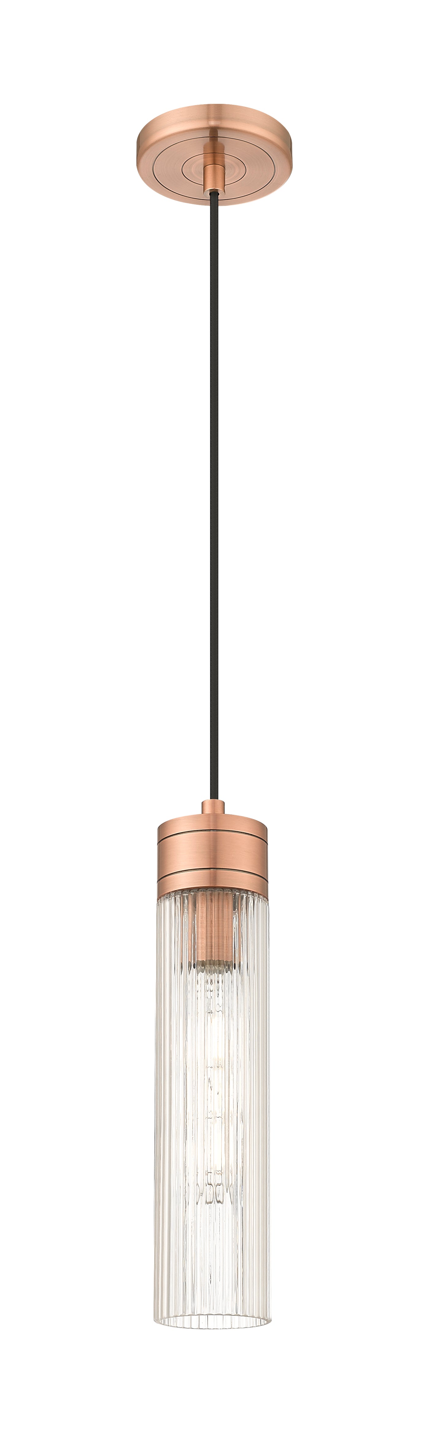 Downtown Urban Mini Pendant Antique Brass