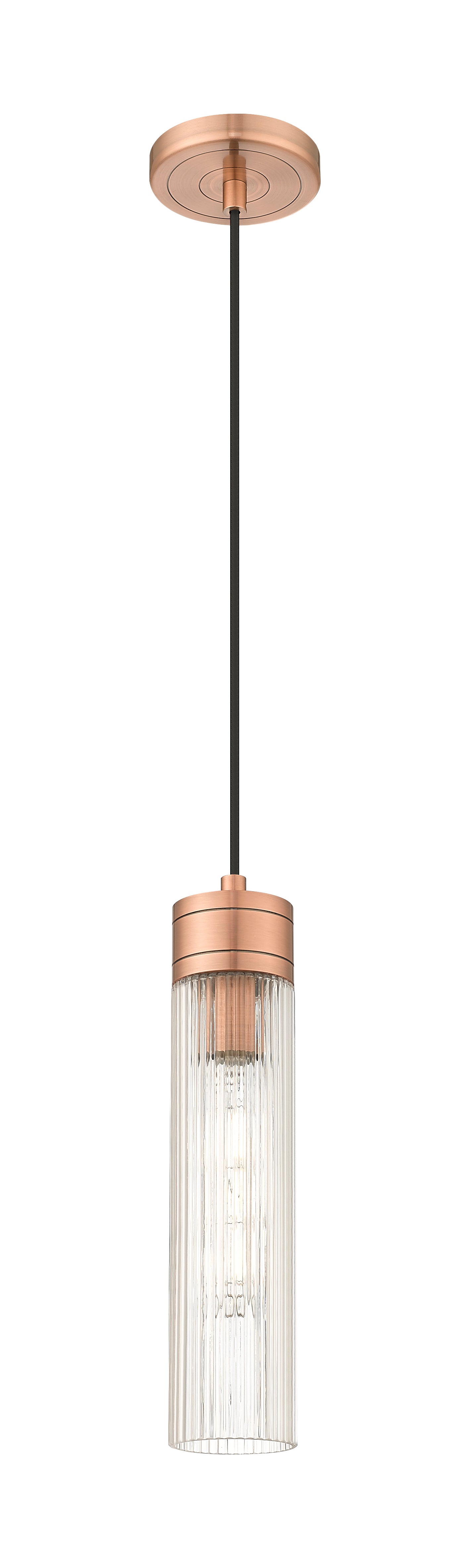 Downtown Urban Mini Pendant Antique Brass