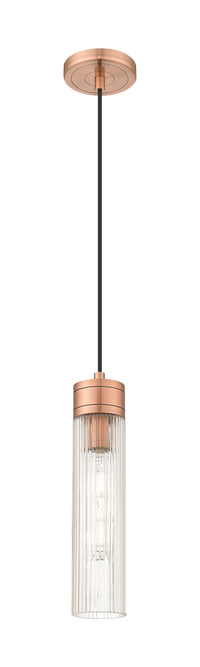 Downtown Urban Mini Pendant Antique Brass