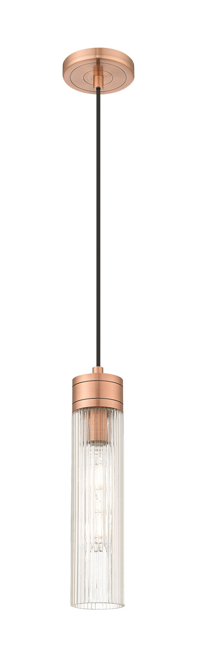 Downtown Urban Mini Pendant Antique Brass