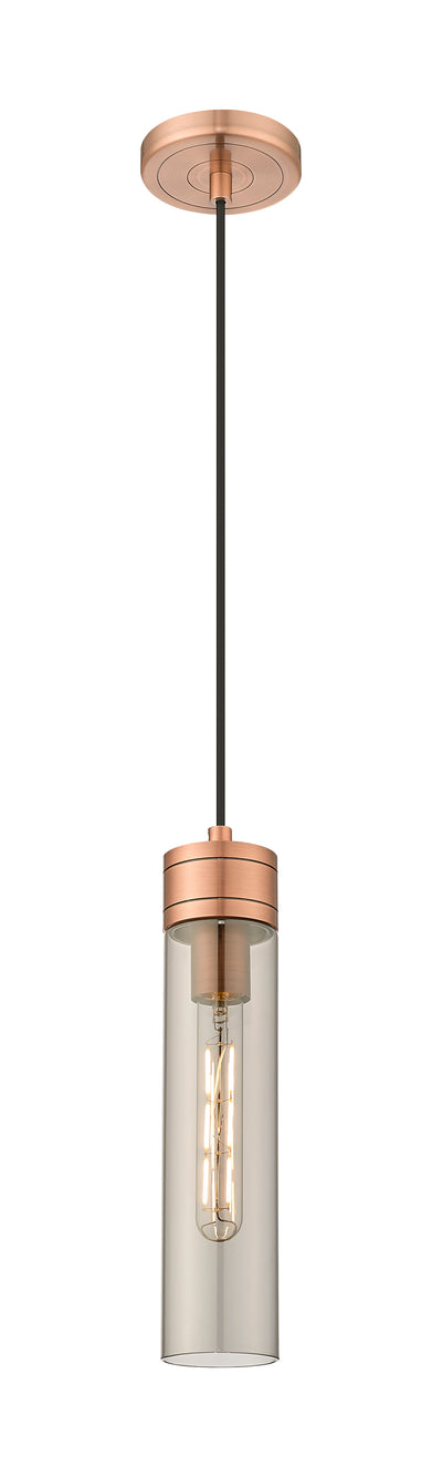 Downtown Urban Mini Pendant Antique Brass