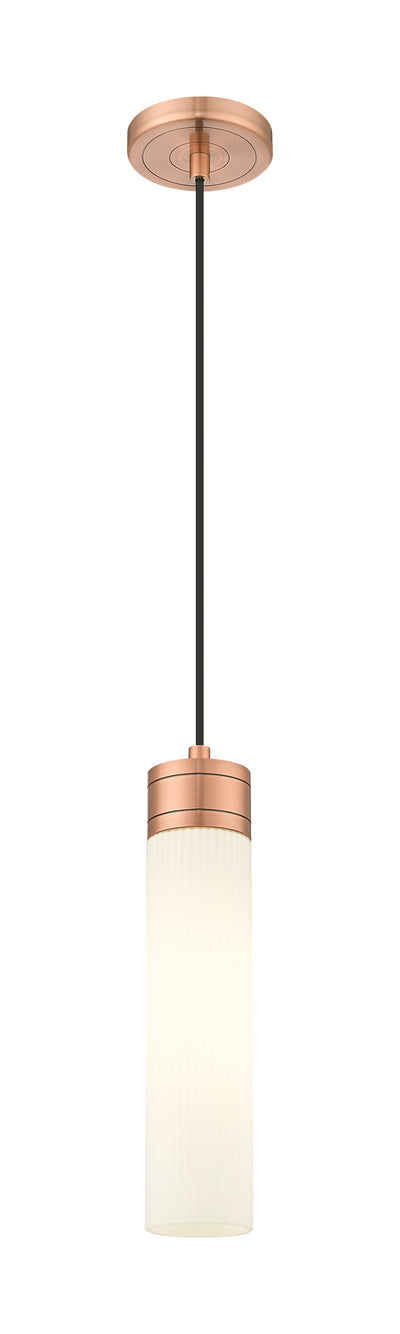 Downtown Urban Mini Pendant Antique Brass