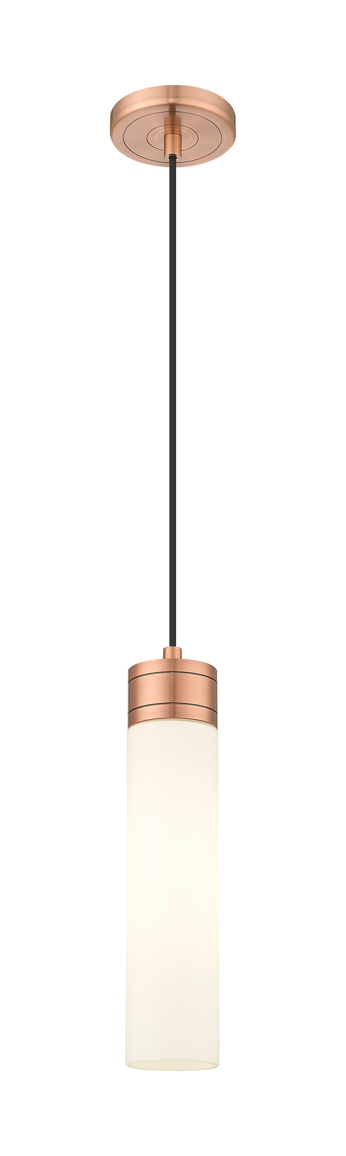 Downtown Urban Mini Pendant Antique Brass