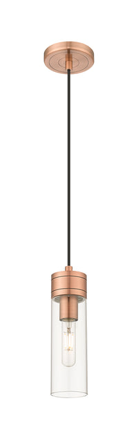 Downtown Urban Mini Pendant Antique Brass