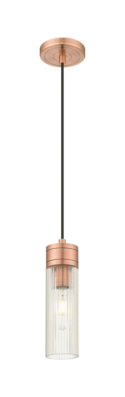 Downtown Urban Mini Pendant Antique Brass