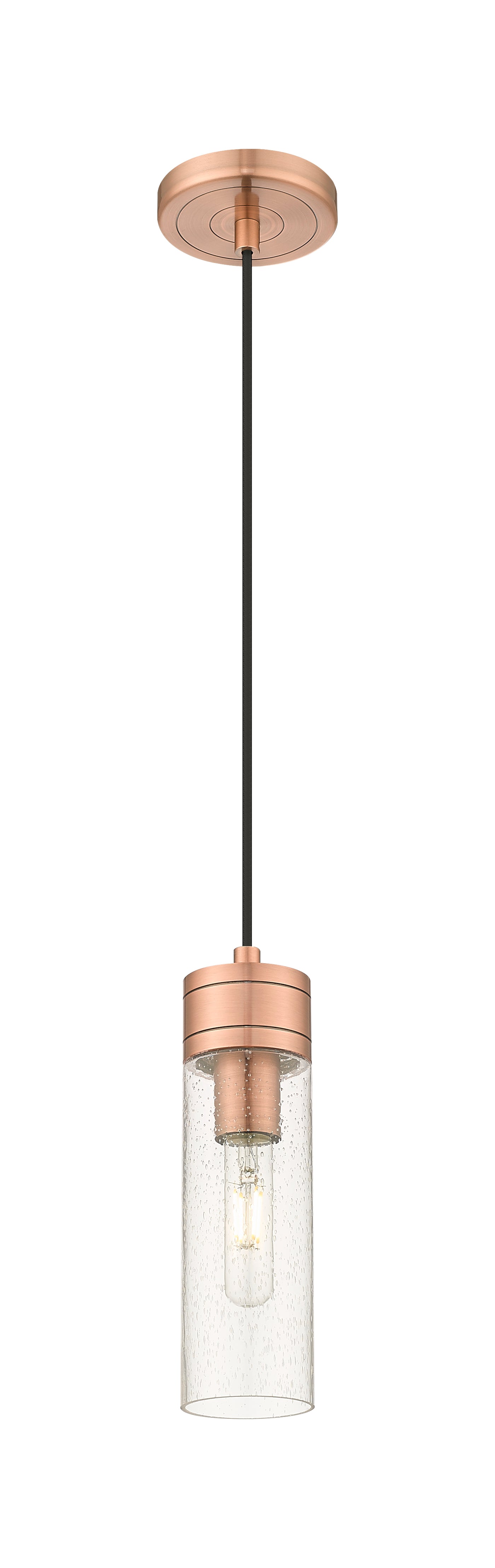 Downtown Urban Mini Pendant Antique Brass