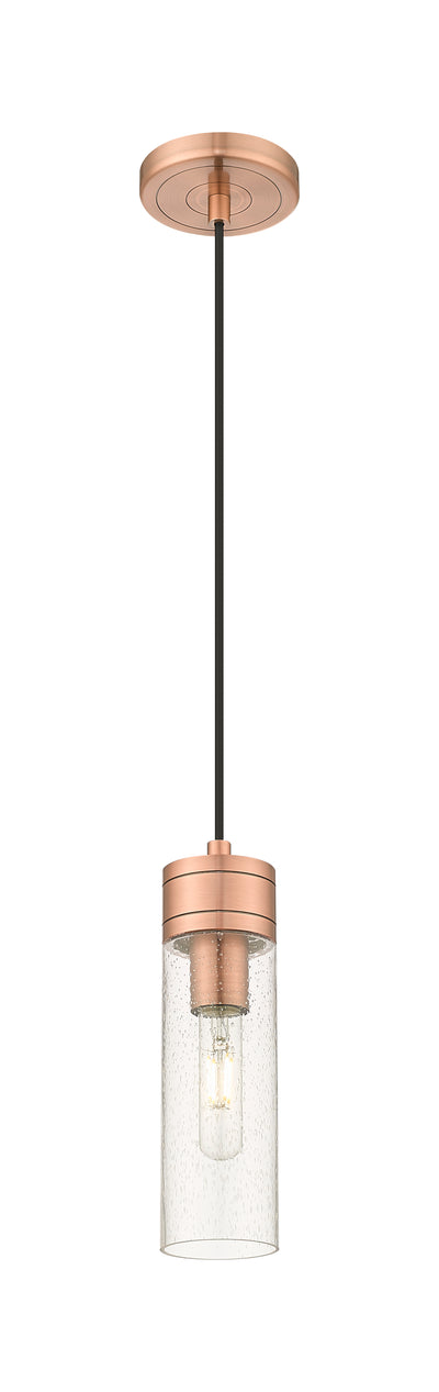 Downtown Urban Mini Pendant Antique Brass