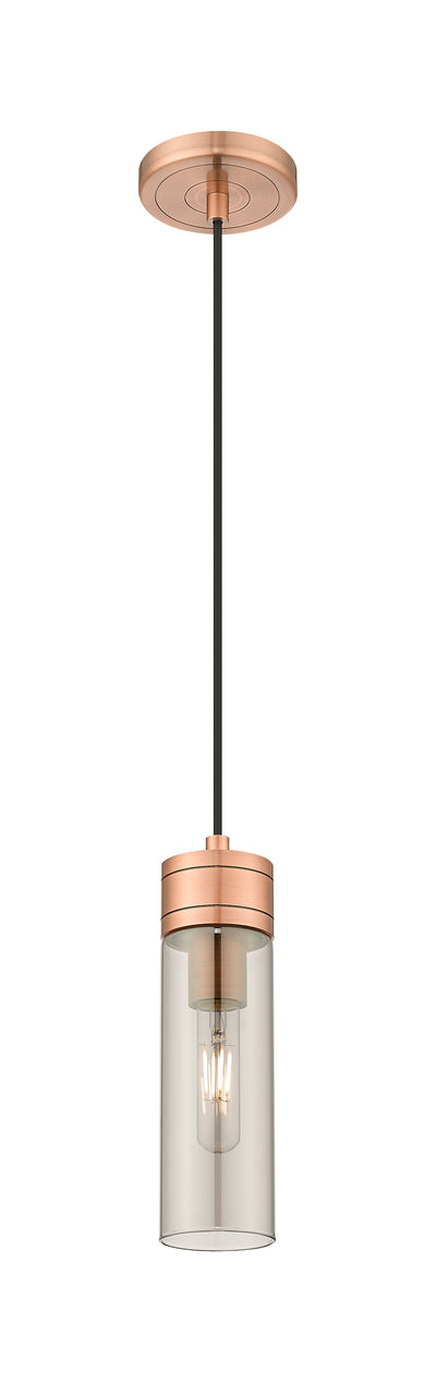 Downtown Urban Mini Pendant Antique Brass