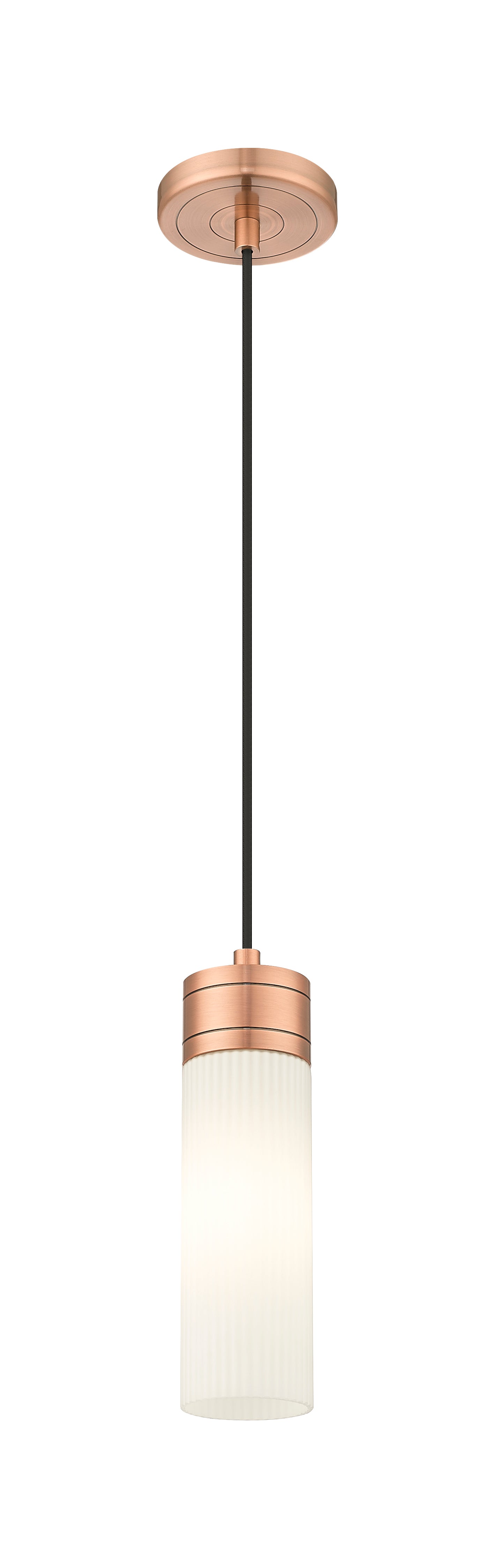 Downtown Urban Mini Pendant Antique Brass