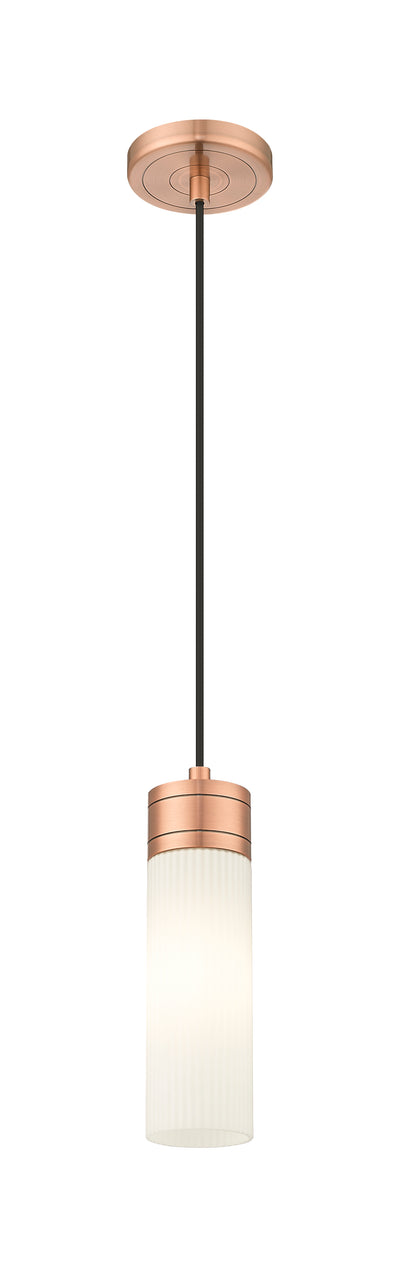 Downtown Urban Mini Pendant Antique Brass