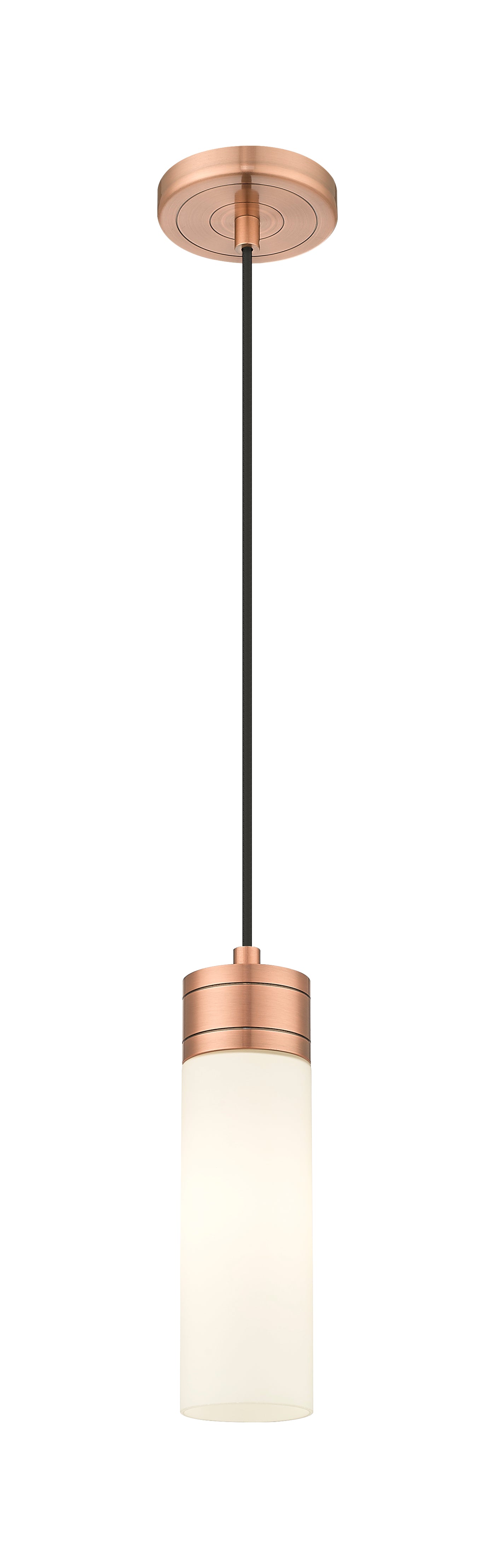Downtown Urban Mini Pendant Antique Brass