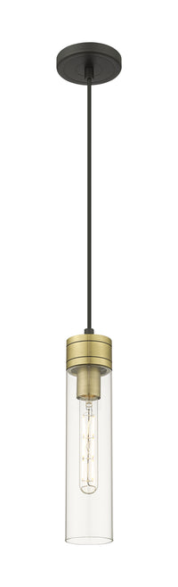 Downtown Urban Mini Pendant Antique Brass