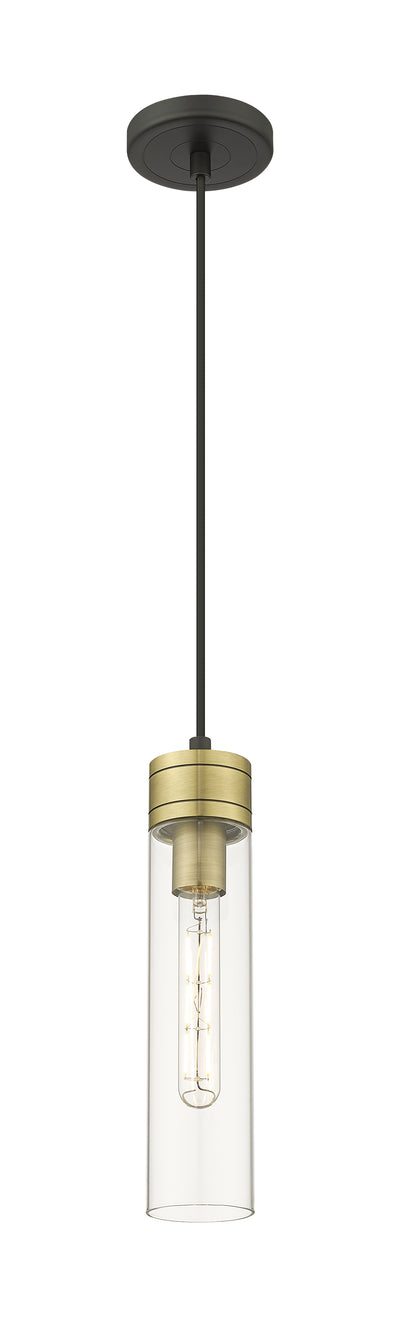 Downtown Urban Mini Pendant Antique Brass