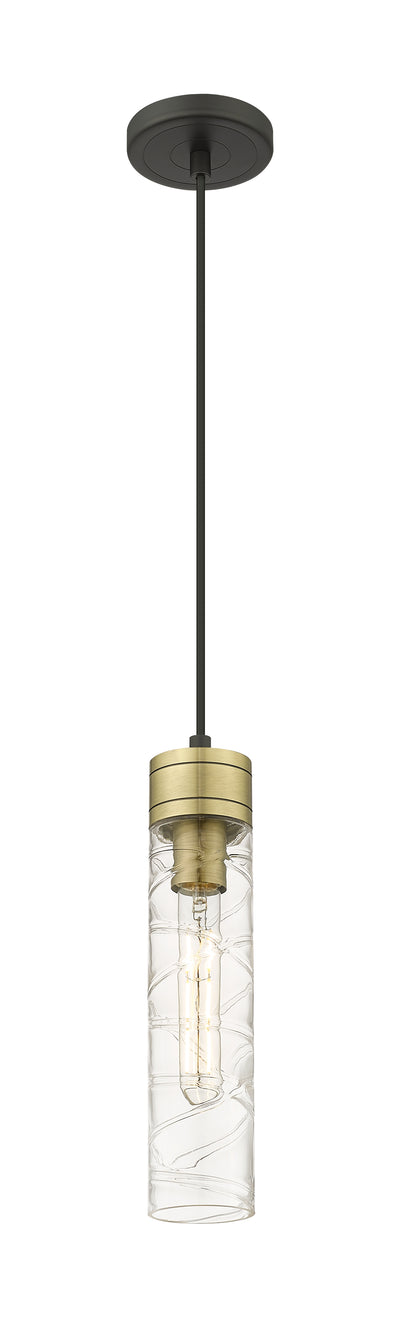 Downtown Urban Mini Pendant Antique Brass