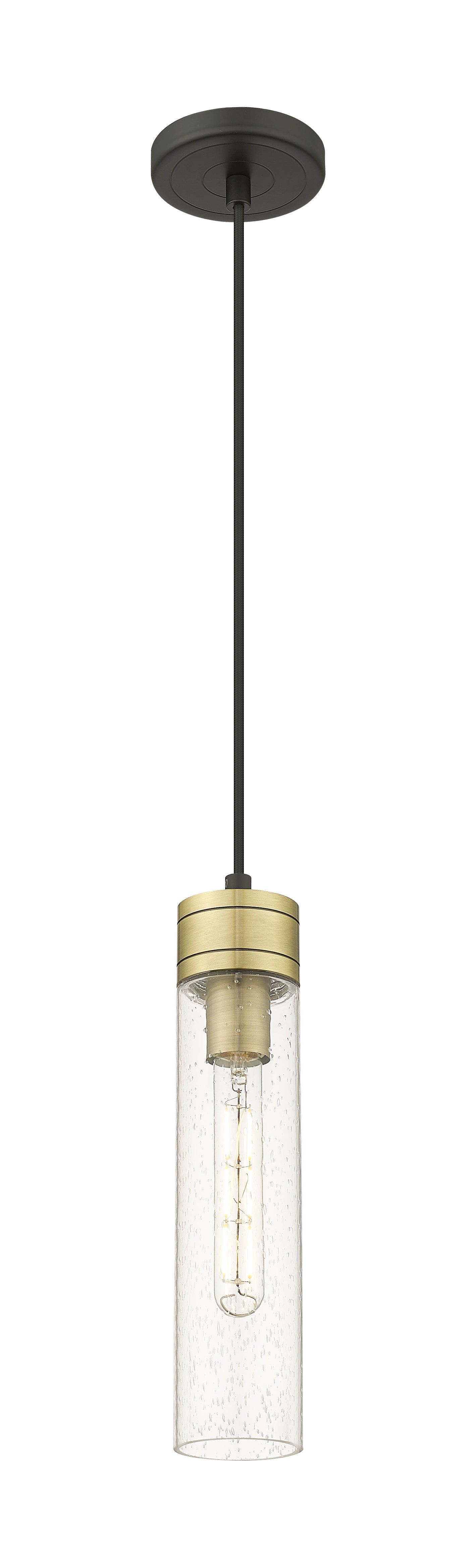 Downtown Urban Mini Pendant Antique Brass