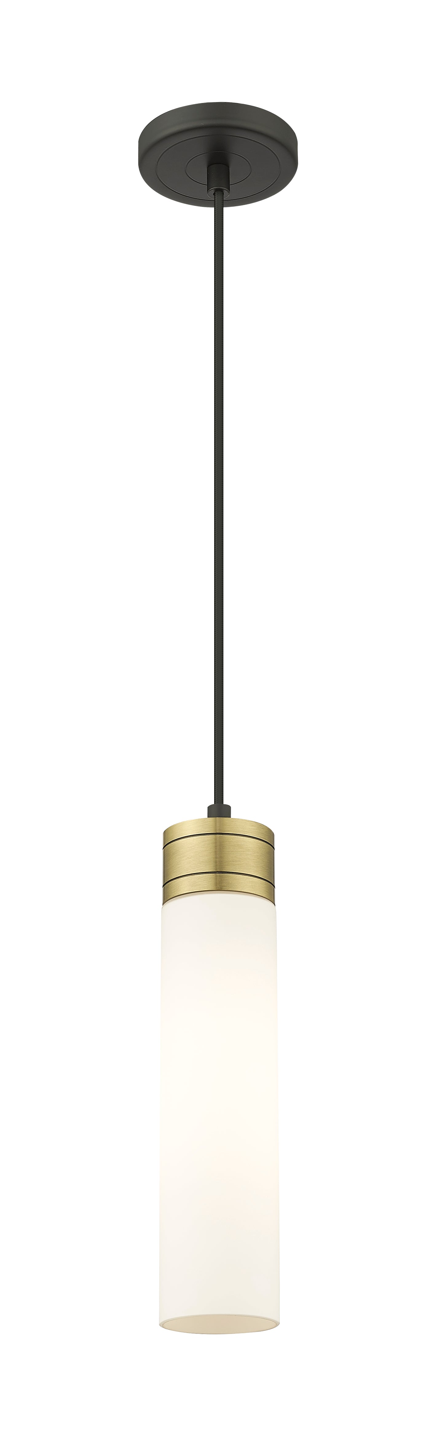 Downtown Urban Mini Pendant Antique Brass