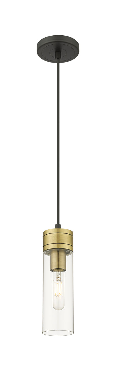 Downtown Urban Mini Pendant Antique Brass