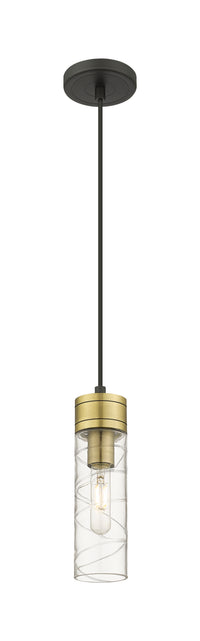 Downtown Urban Mini Pendant Antique Brass