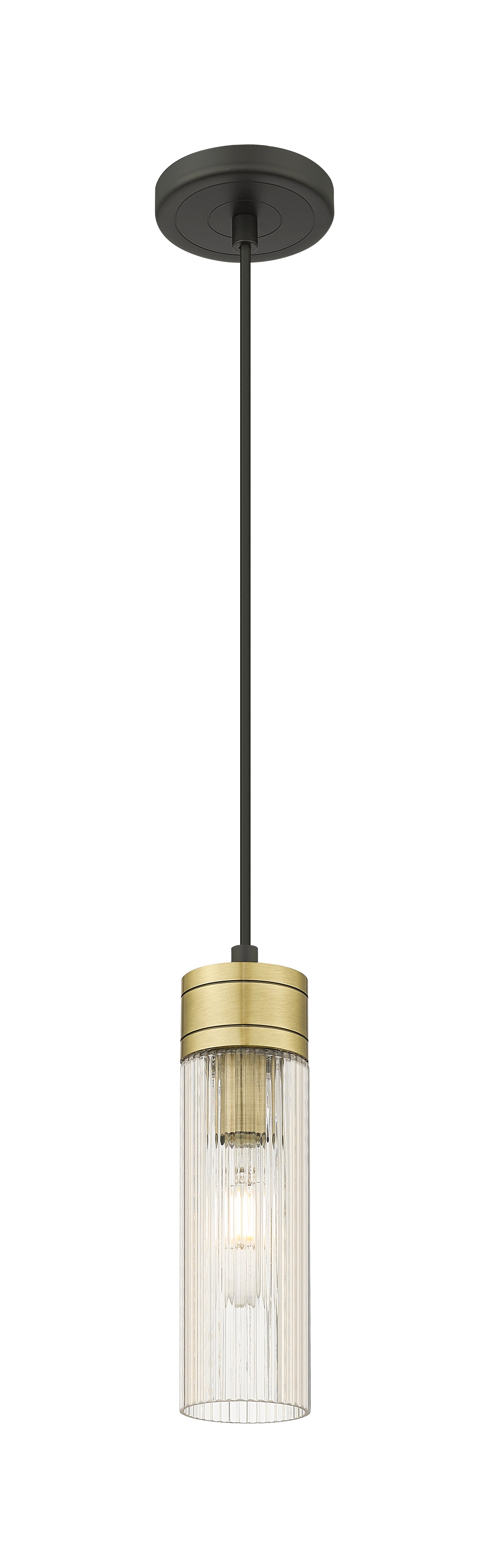 Downtown Urban Mini Pendant Antique Brass